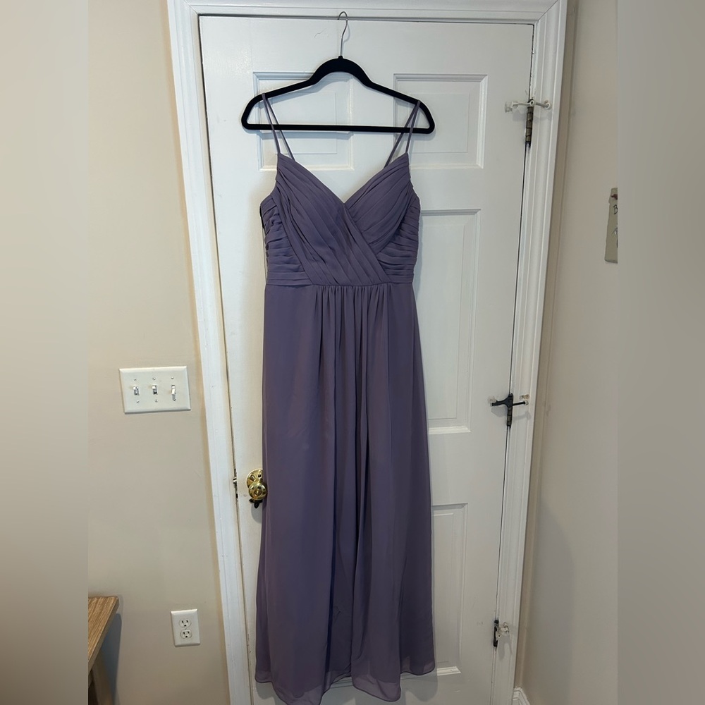 Bill Levkoff Lavender Maxi Dress